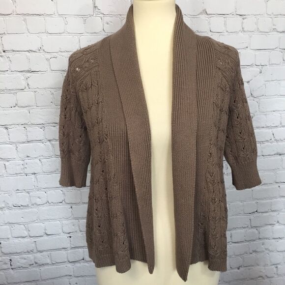 LOFT OPEN FRONT CARDIGAN - Picture 1 of 7